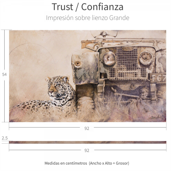 Cuadro Trust Grande Lienzo