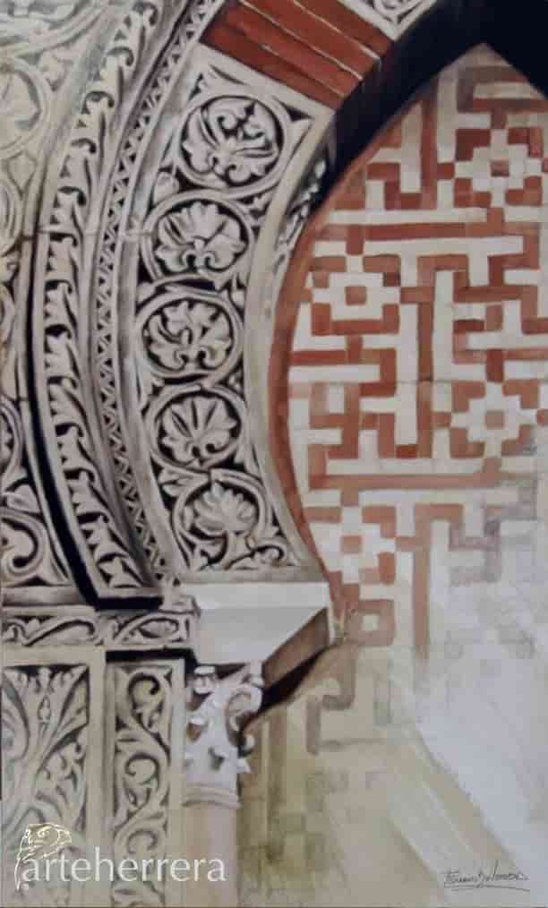 arqueria mezquita de cordoba herrera arqueria mezquita de cordoba herrera