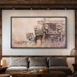 cuadro leopardo land rover