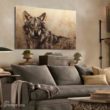 lobo wolf lienzo.herrera deco