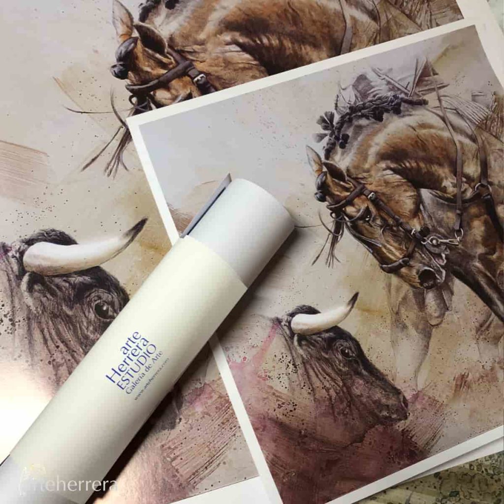 lamina rejoneo torero arteherrera