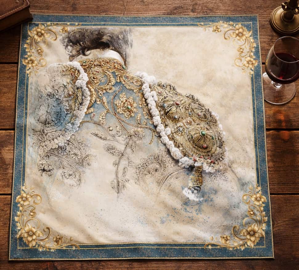 pañuelo seda torero roca rey azul arteherrera