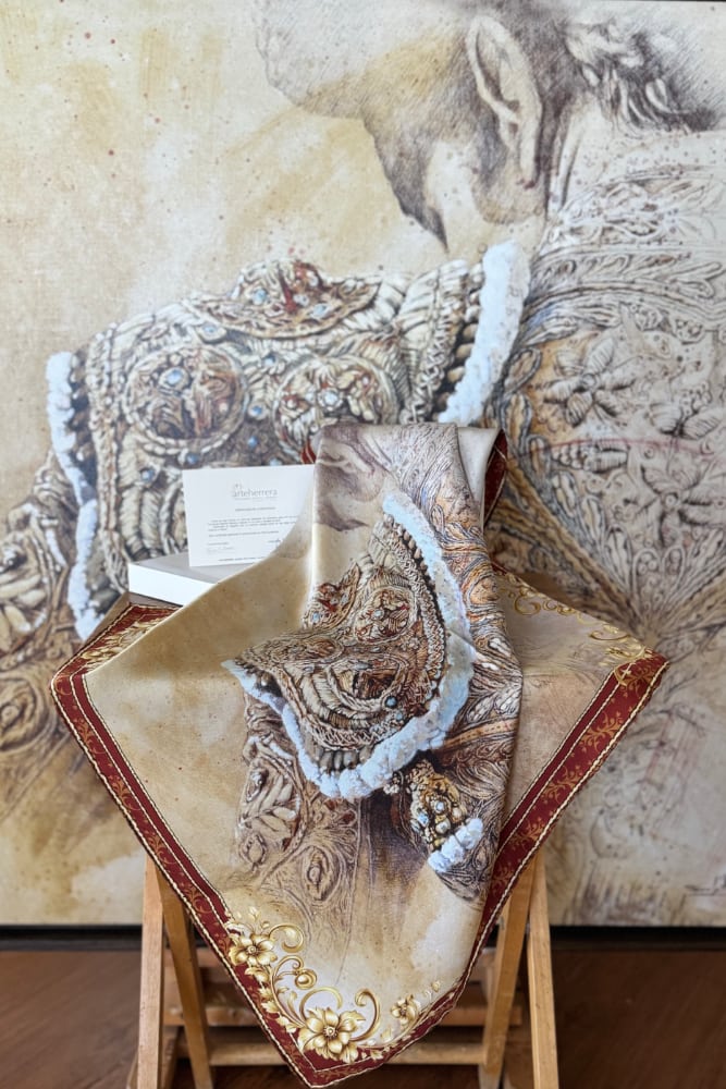 pañuelo torero exclusivo hermes herrera feria abril