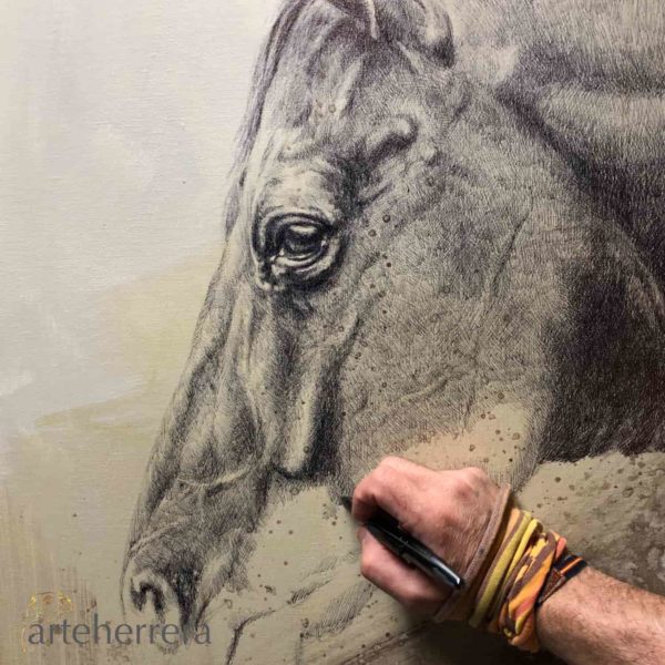 huapango caballo mexico herrera pintando