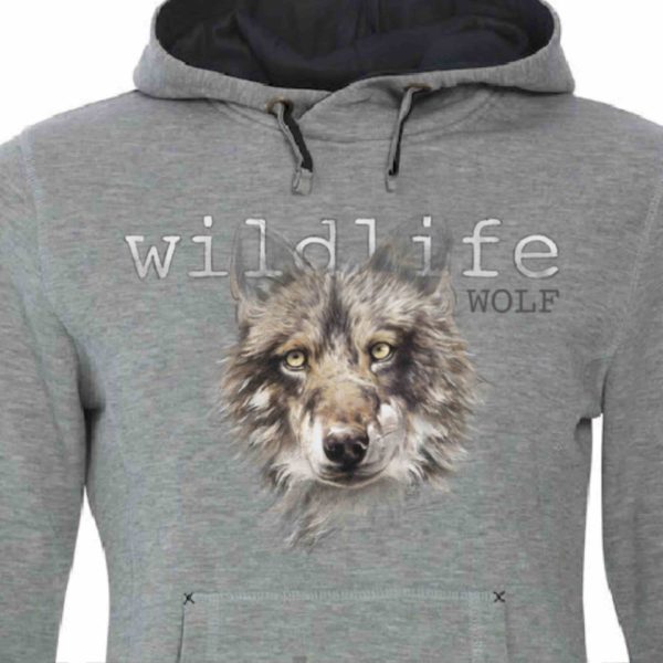 sudadera Hoody arteherrera lobo wolf