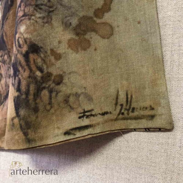 cashemire torero 160x70 arteherrera firmado