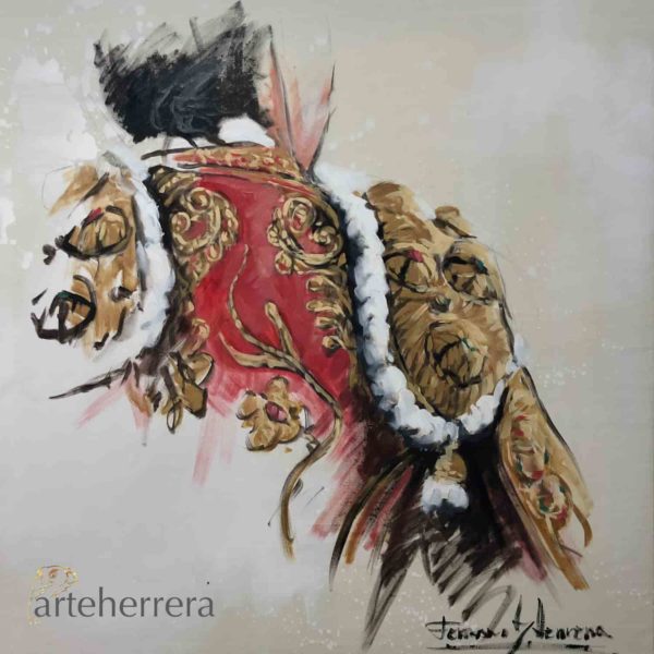 torero boceto traje luces herrera