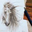 boceto caballo dibujo arteherrera