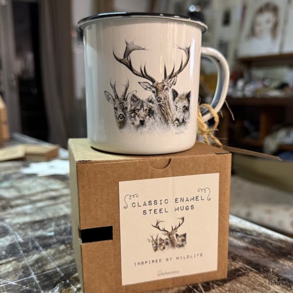 taza mug fauna iberica arteherrera