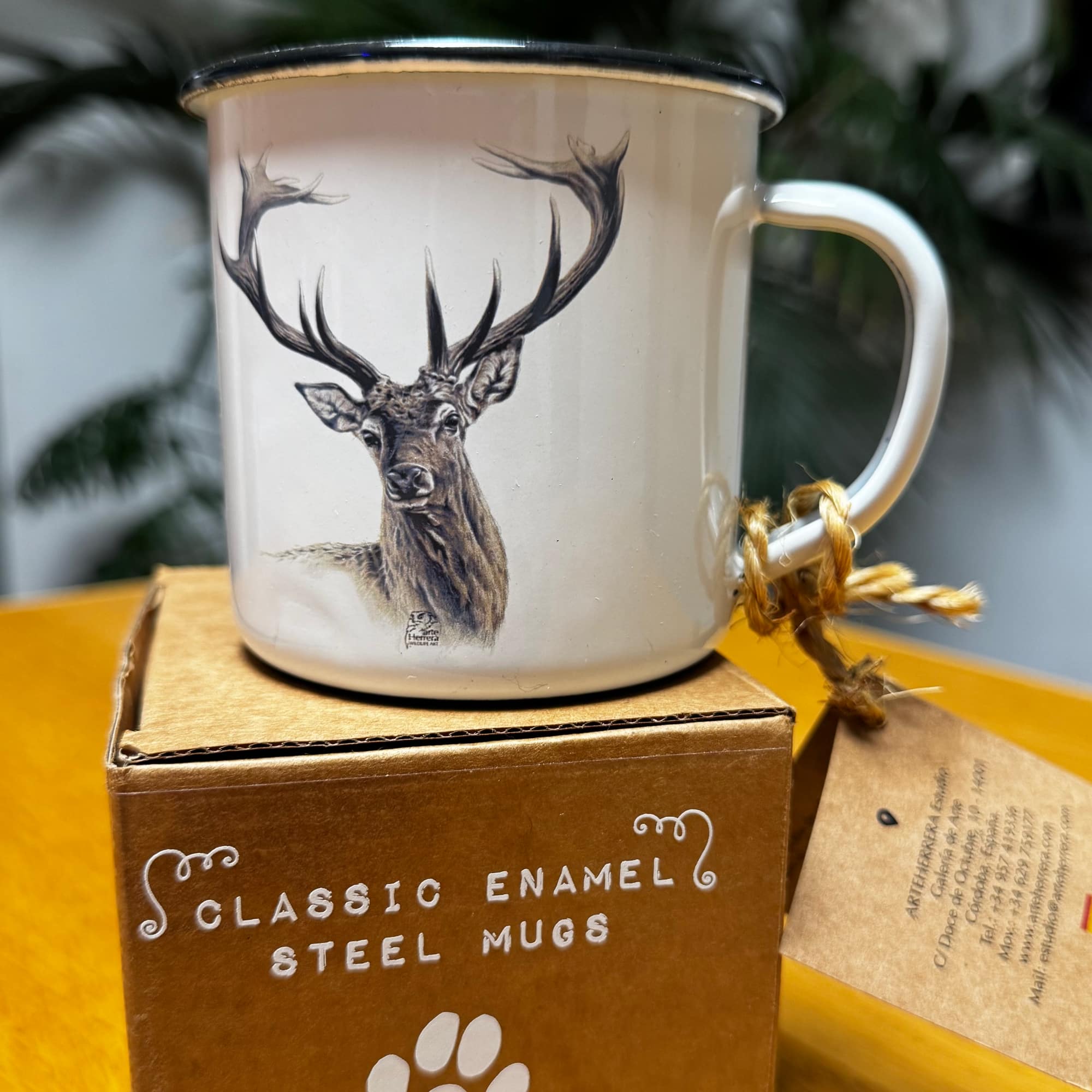 taza mug venado arteherrera
