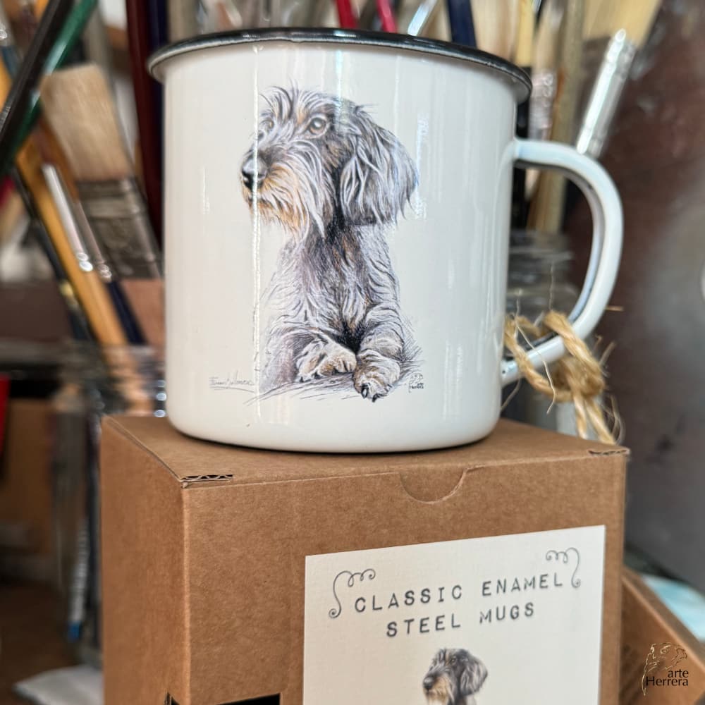 taza perro teckel arteherrera taza perro teckel arteherrera
