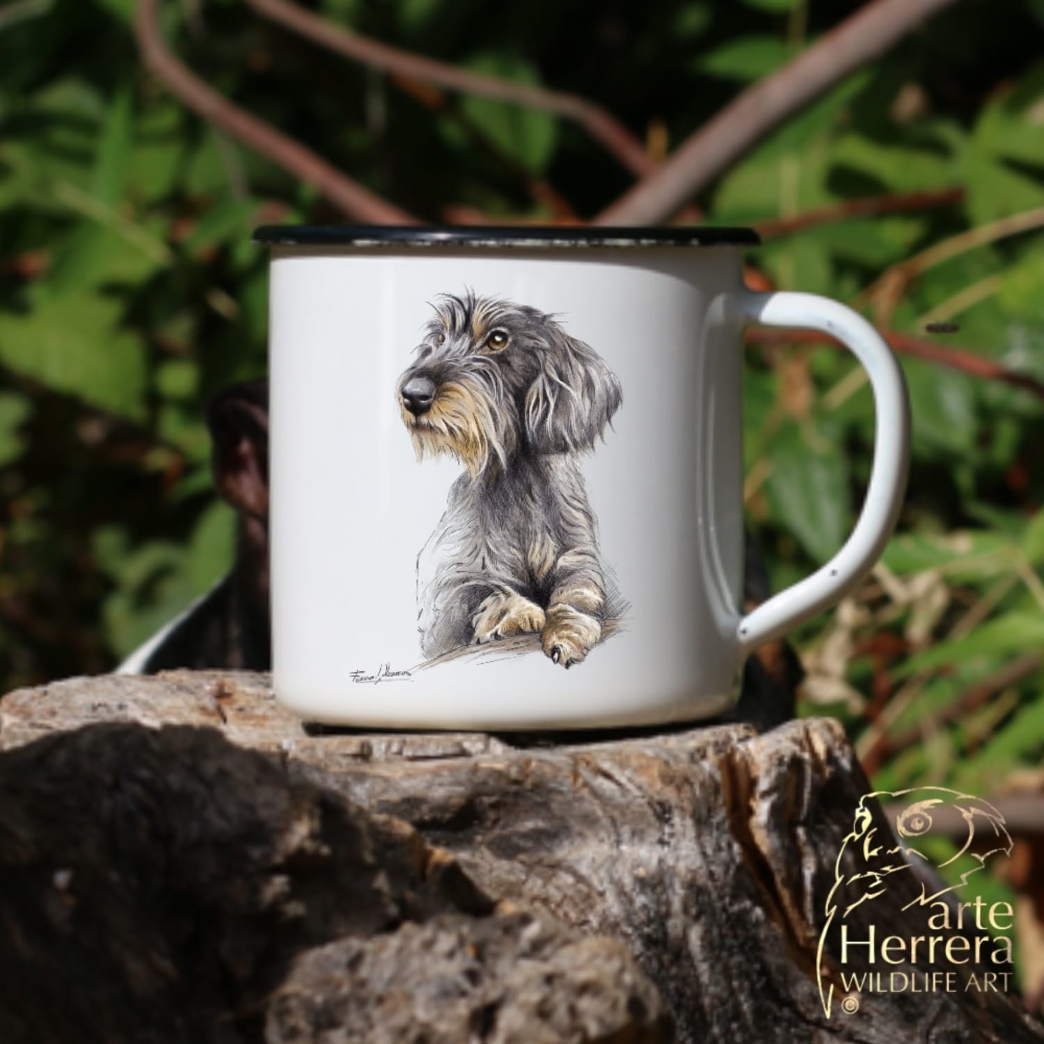 taza perro teckel arteherrera taza perro teckel arteherrera
