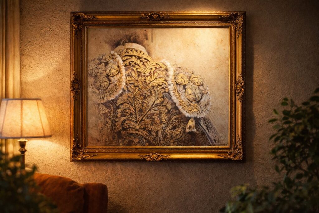 cuadro torero famoso herrera oro negro