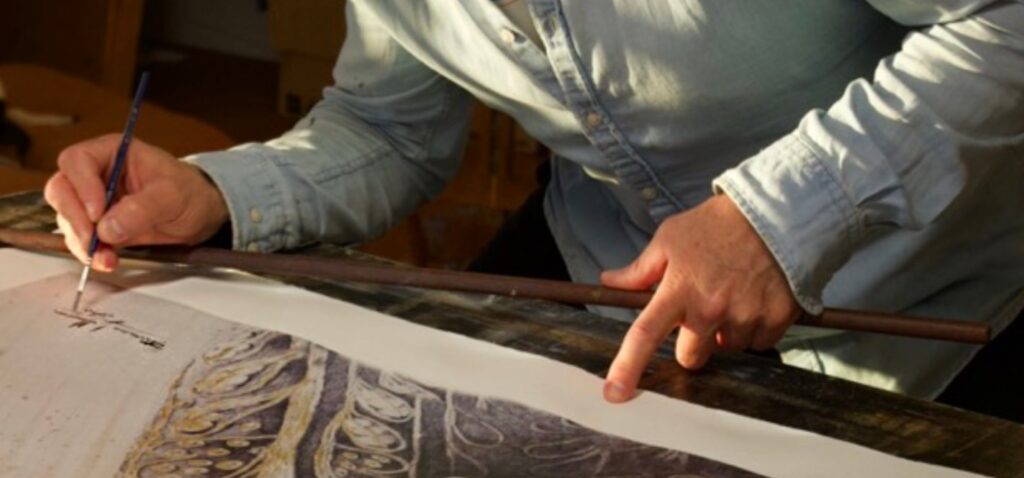 lienzo torero pintado firmado oro negro dorado herrera