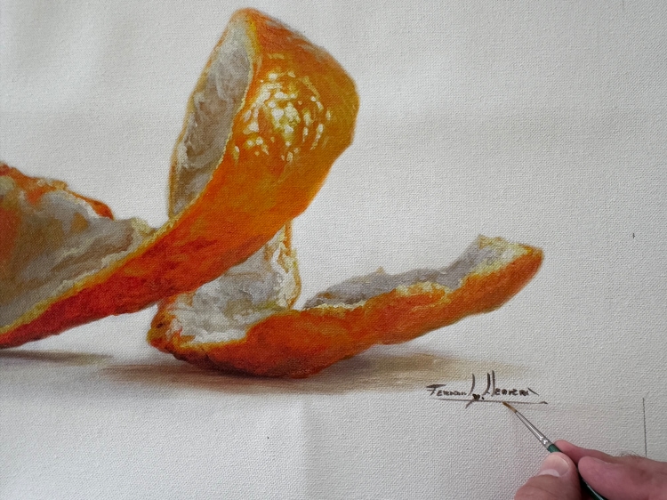 cuadro mandarina herrera