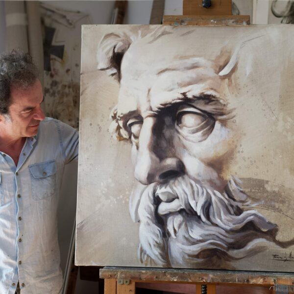 poseidon obra de arte herrera