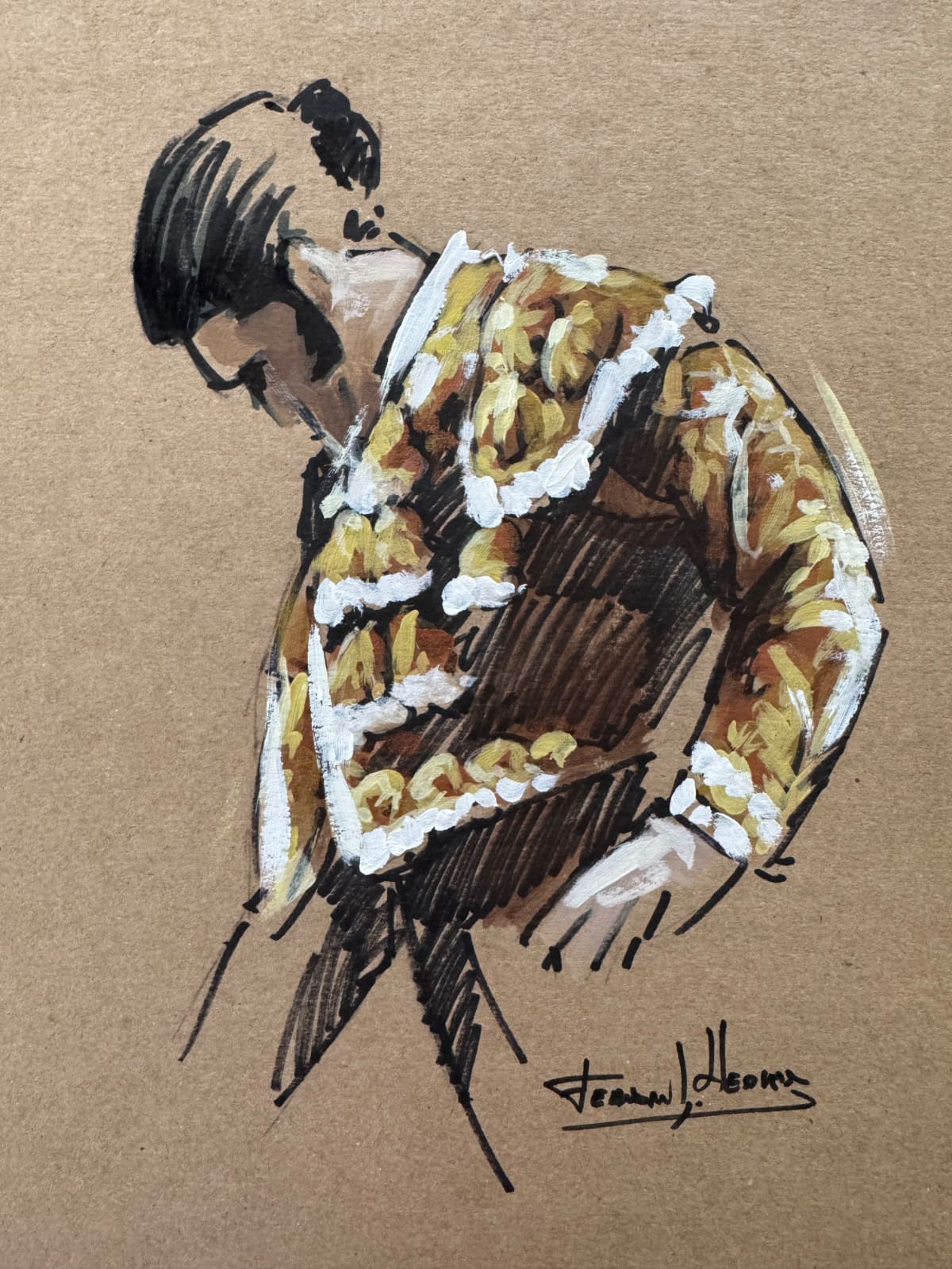 boceto morante de la puebla cuadro herrera