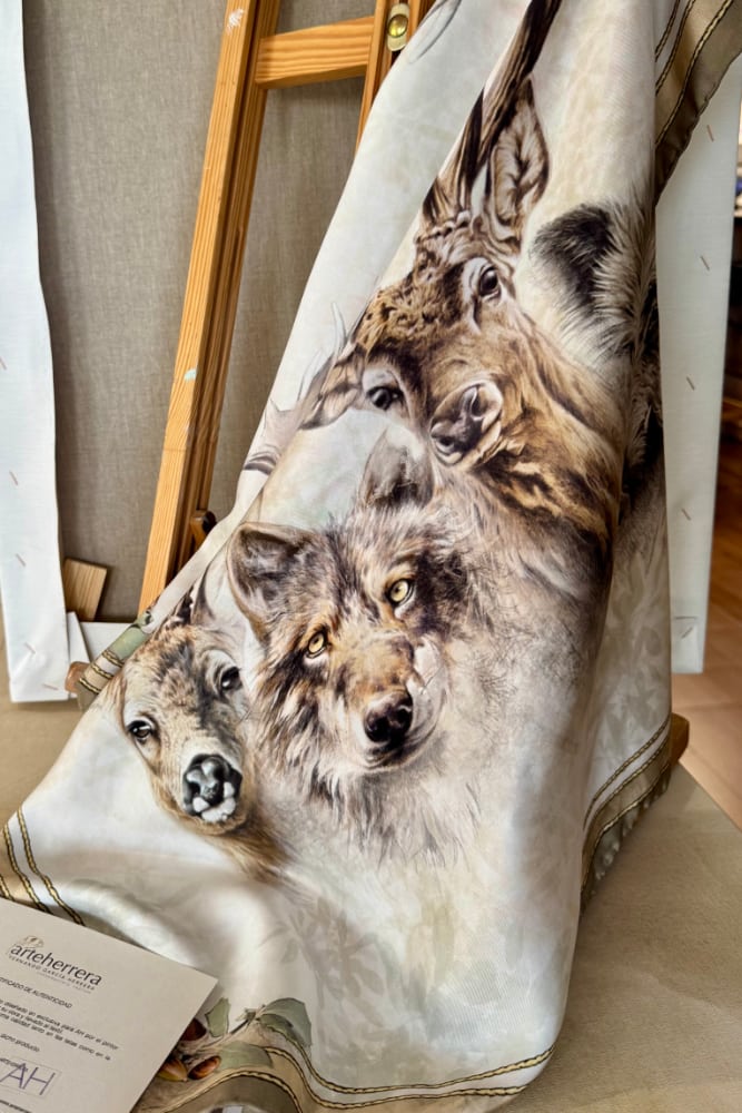 pañuelo caza venado jabali corzo herrera