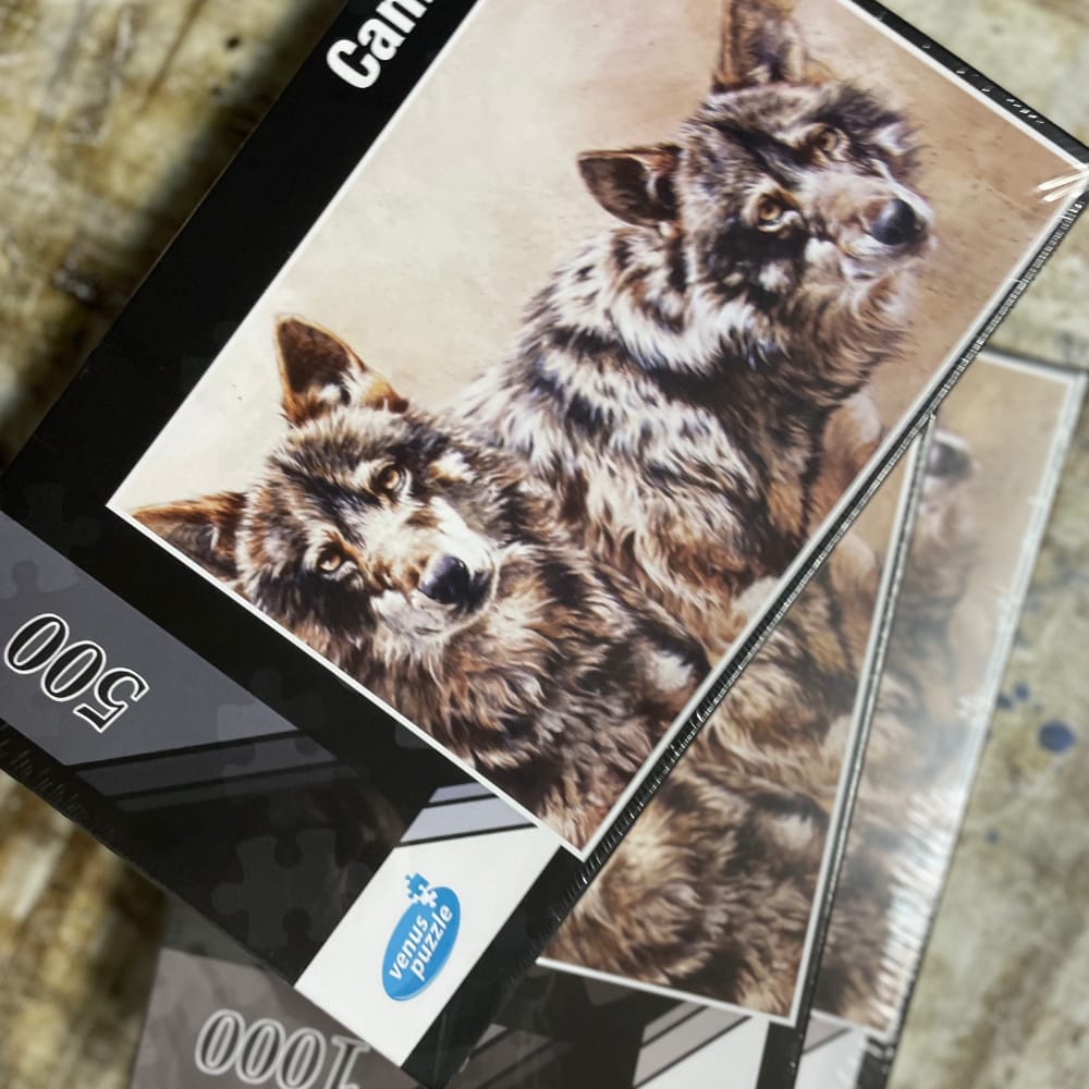 puzzle lobos 1000 500 piezas arteherrera
