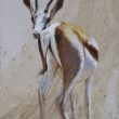 oleo antilope africa wildlifeart herrera