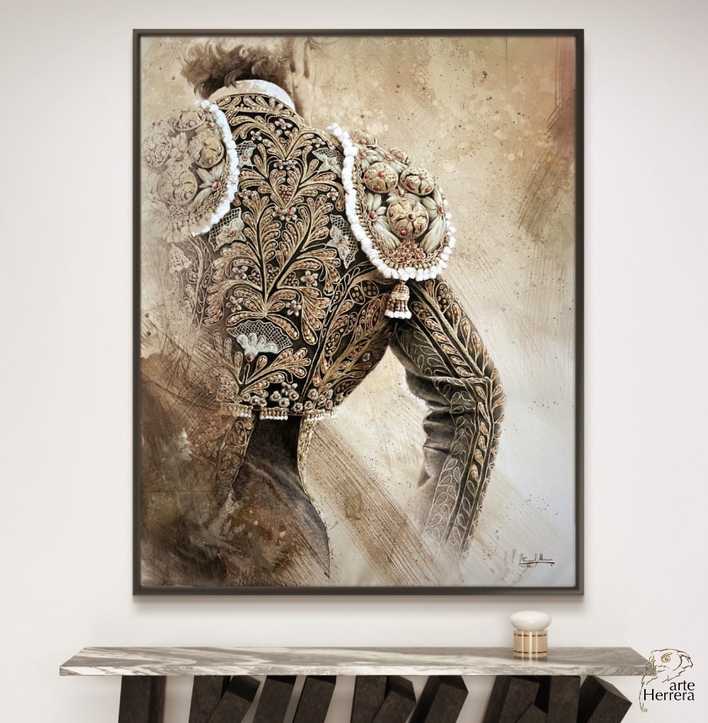torero oro negro herrera retocado deco torero oro negro herrera retocado deco