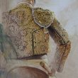 torero picador toro herrera arte taurino