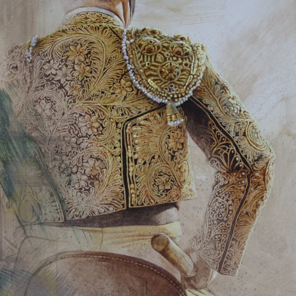torero picador toro herrera arte taurino