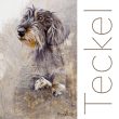 cuadro teckel pelo duro mascota herrera arteherrera