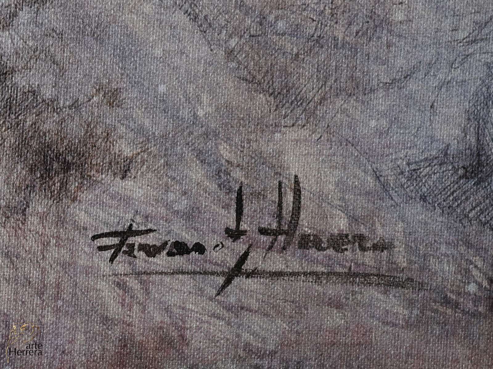 leopardo cuadro lienzo land rover arte herrera canvas print leopard firma