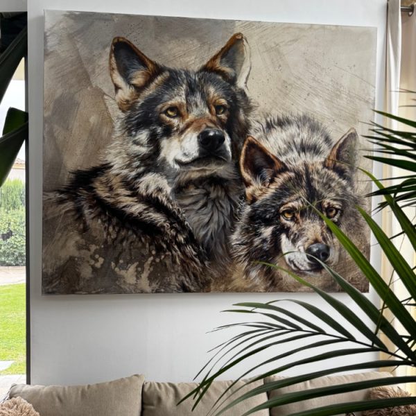 cuadro lobos herrera deco