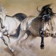 EQUOS cuadro caballos herrera comprar