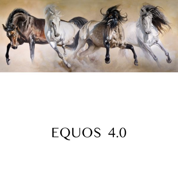 cuadro caballos comprar salvajes equos herrera
