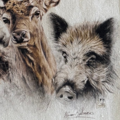 bolsa algodon fauna herrera