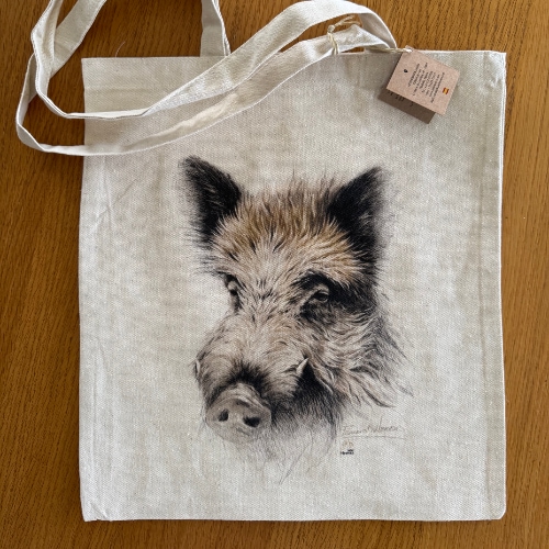 bolsa algodon jabali persobanlizada