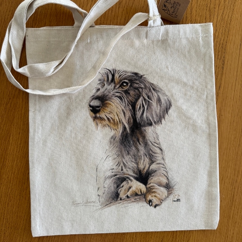 bolsa algodon teckel persobanlizada