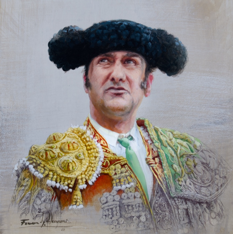 morante de la puebla torero oleo herrera