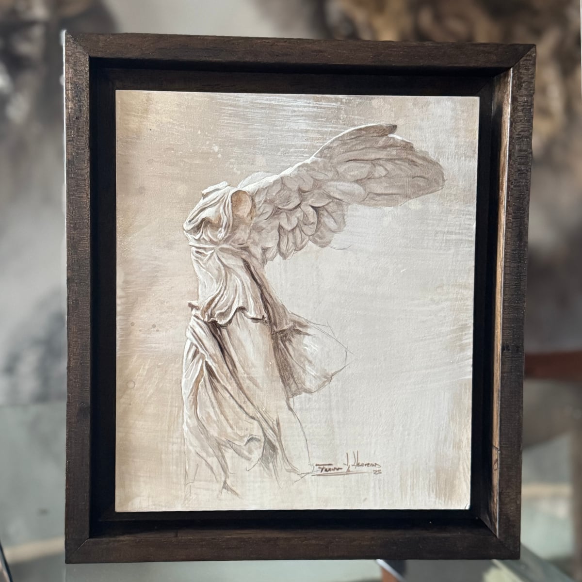 oleo victoria samotracia herrera regalo