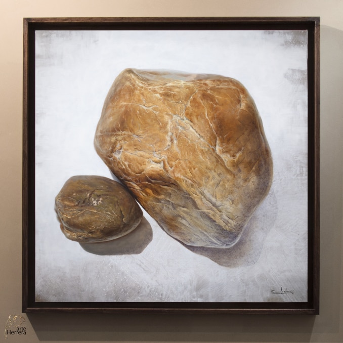 cuadro realista piedras deco herrera comprar