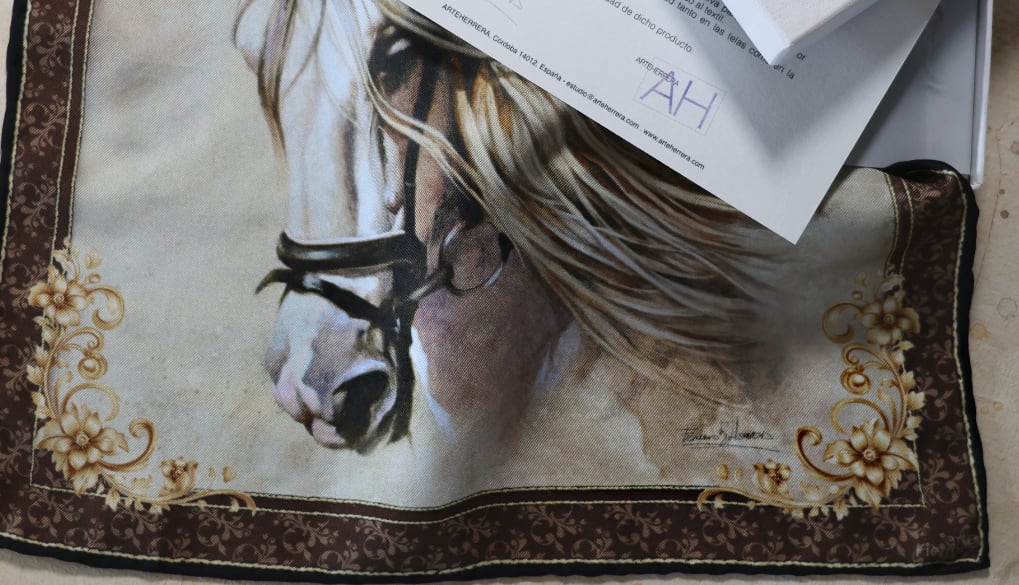 pañuelo caballo seda hermes arteherrera 2