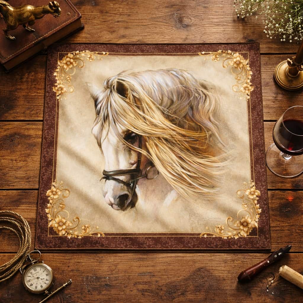 pañuelo seda caballo hombre elegante arteherrera
