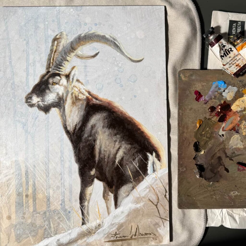 cuadro macho.montes oleo herrera comprar