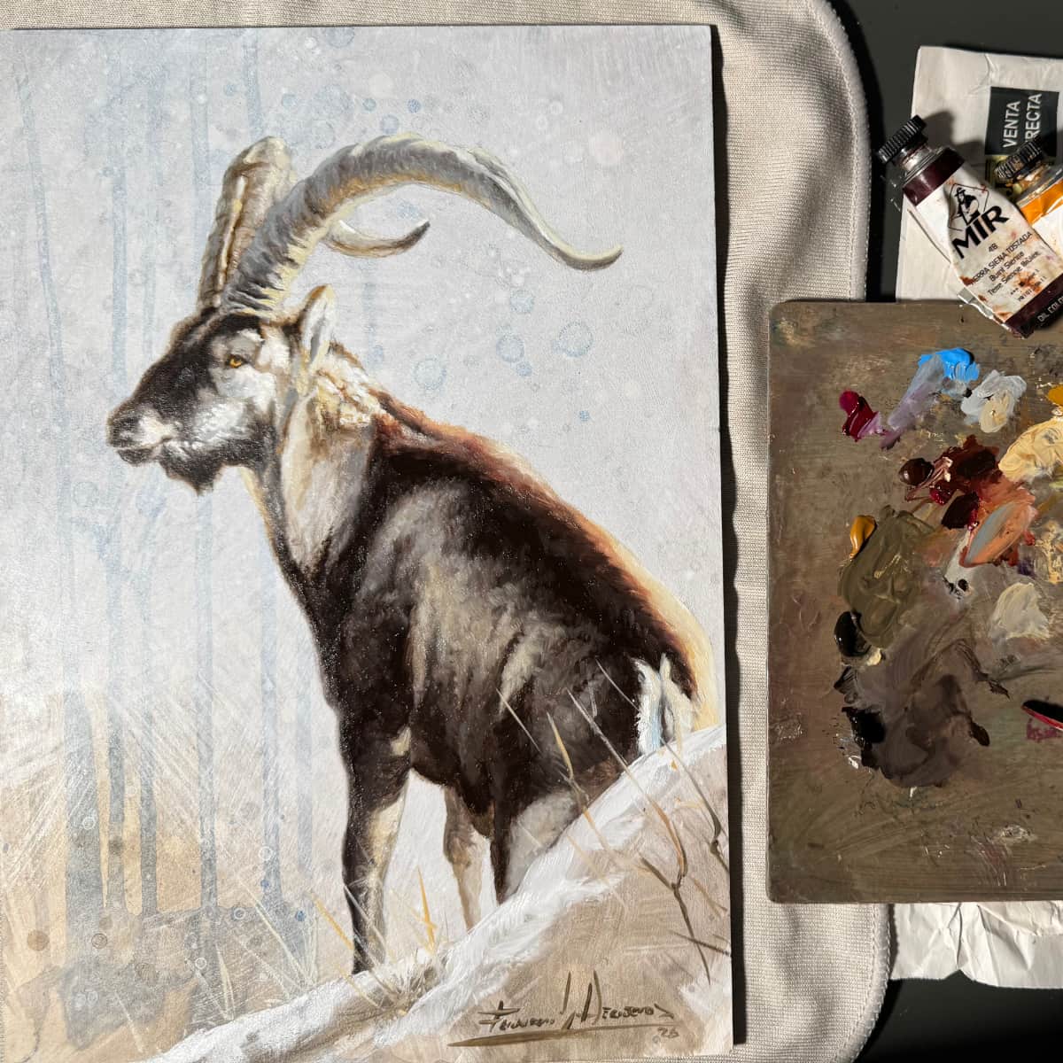 cuadro macho.montes oleo herrera comprar