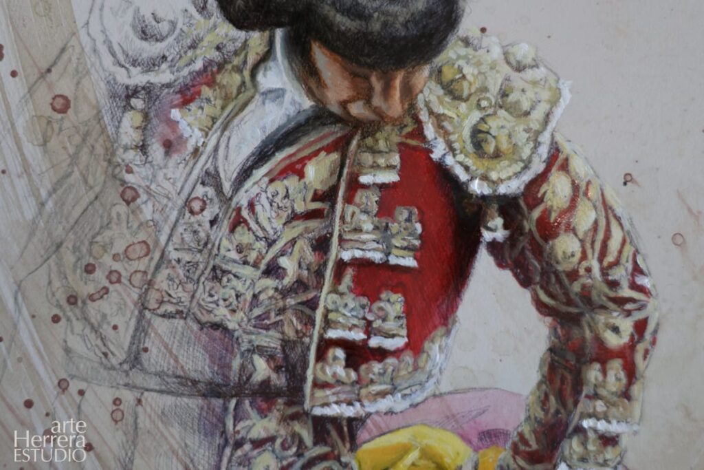 oleo torero morante cuadro oleo herrera 2