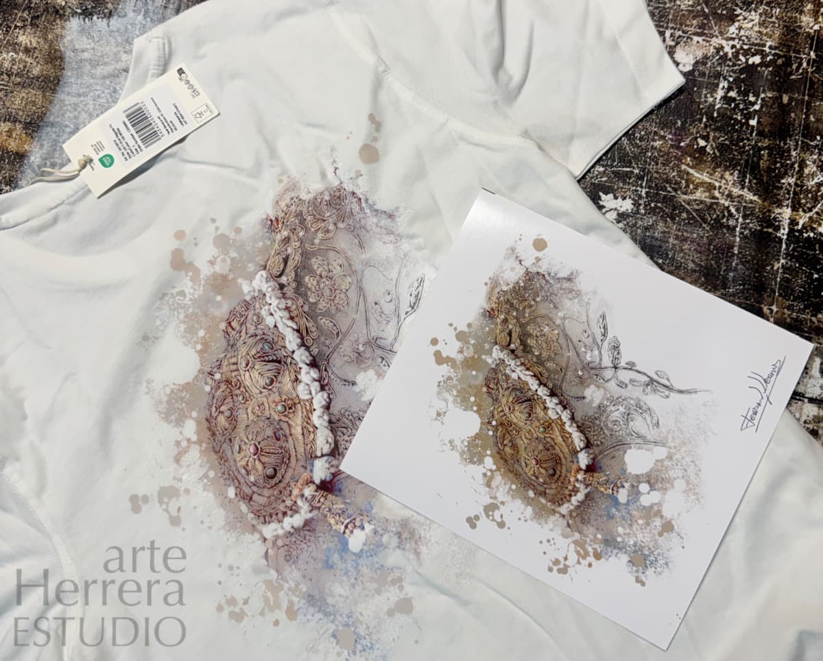camiseta arteherrea regalo lamina
